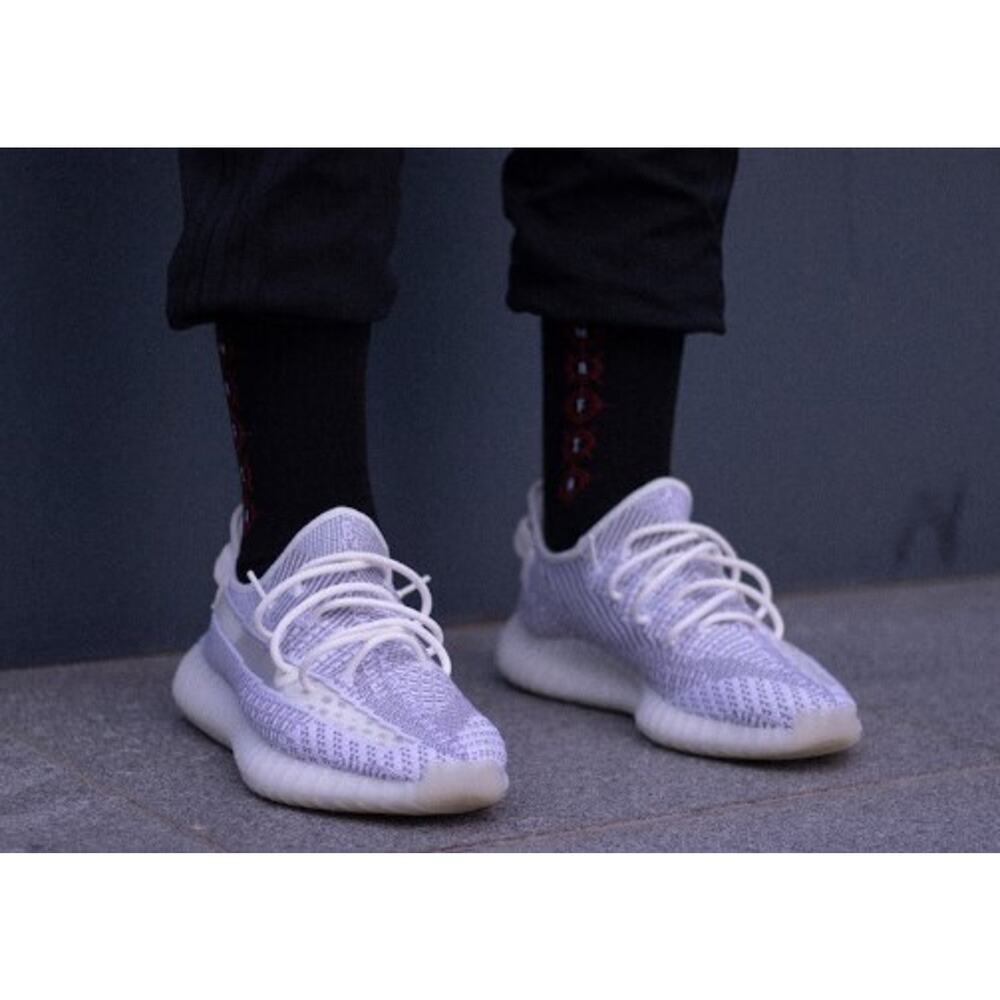 Adidas Yeezy Boost 350 V2 Reflective Static Gray Men's Sneakers Shoes Size 14 - Picture 2 of 7